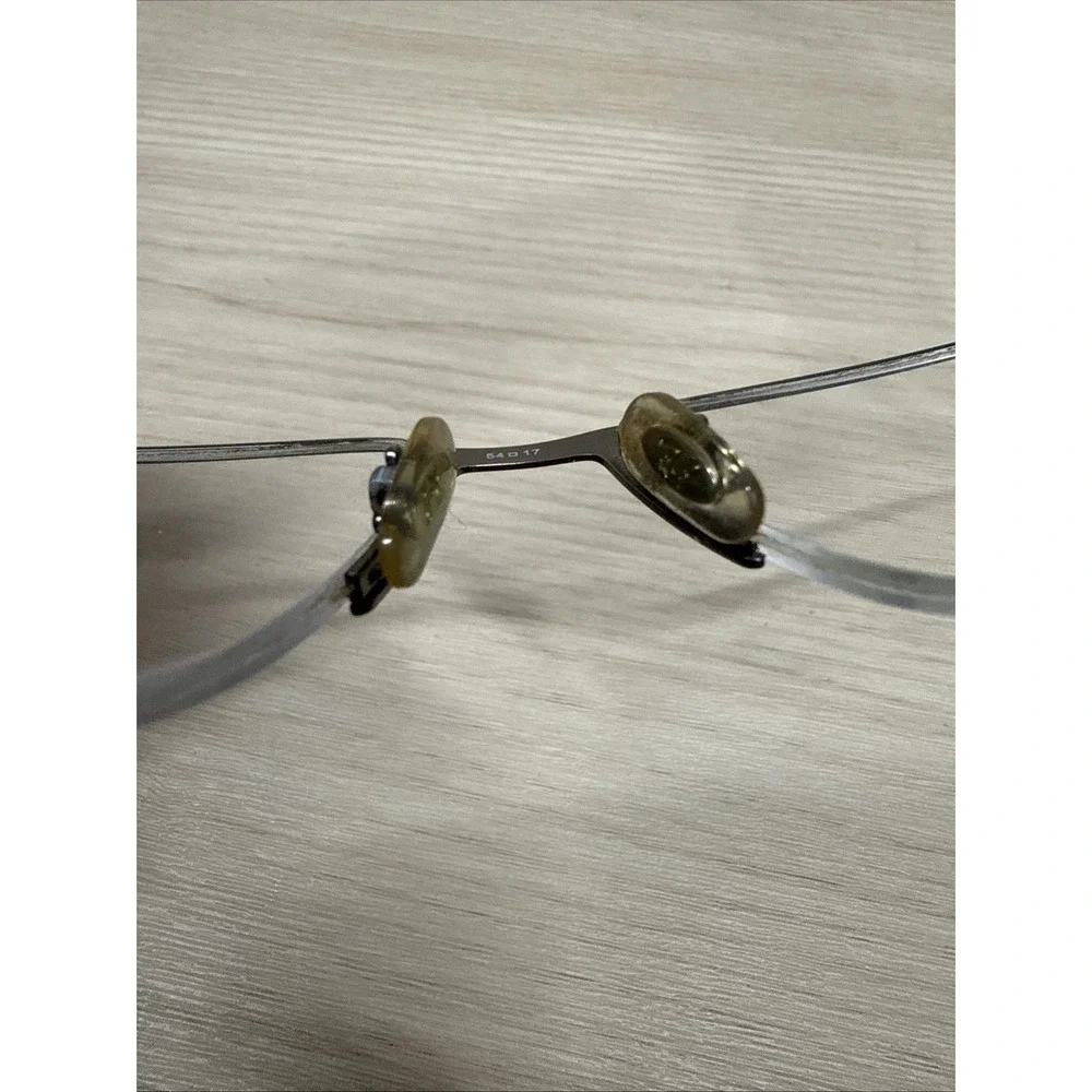 RAY-BAN RB6335 2855 Gray Matte Half Rim‎ 54-17-145 Eyeglasses Frame ONLY
